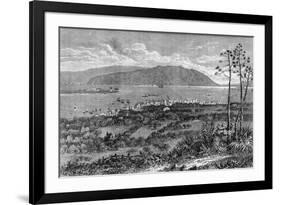 Kingston Harbour, Jamaica, C1880-null-Framed Giclee Print