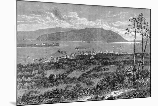 Kingston Harbour, Jamaica, C1880-null-Mounted Giclee Print
