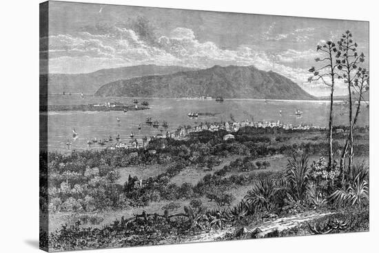 Kingston Harbour, Jamaica, C1880-null-Stretched Canvas