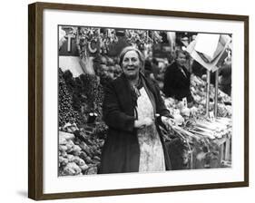 Kingston Mkt, Vegetables-null-Framed Photographic Print