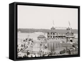 Kingston Point Park, Kingston, N.Y.-null-Framed Stretched Canvas