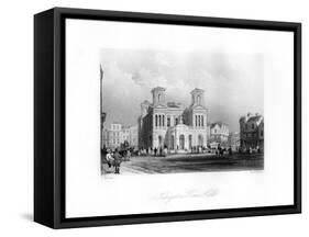 Kingston Town Hall, Surrey, 19th Century-H Griffiths-Framed Stretched Canvas
