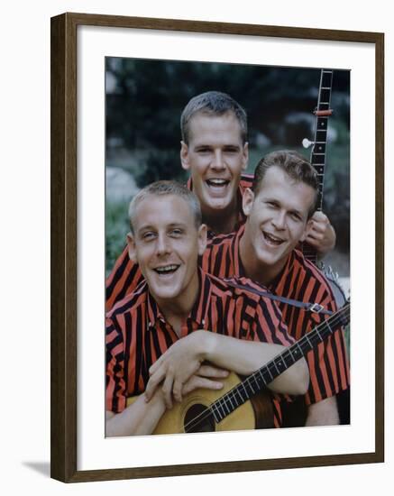 Kingston Trio-Alfred Eisenstaedt-Framed Premium Photographic Print