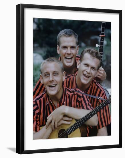 Kingston Trio-Alfred Eisenstaedt-Framed Premium Photographic Print