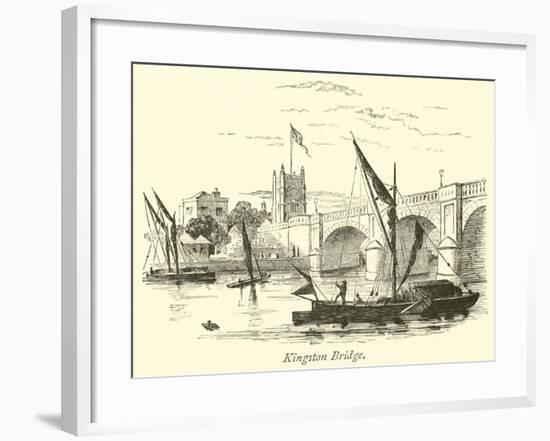 Kingstone Bridge-null-Framed Giclee Print