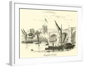 Kingstone Bridge-null-Framed Giclee Print