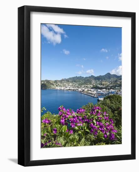 Kingstown Harbour, St. Vincent, St. Vincent and the Grenadines, Windward Islands-Michael DeFreitas-Framed Photographic Print