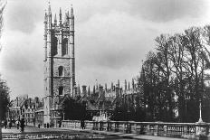 Magdalen College, Oxford, Oxfordshire, Early 20th Century-Kingsway-Giclee Print