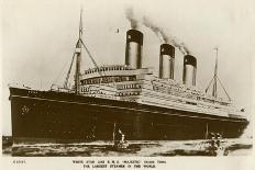 RMS Majestic, White Star Line Steamship, C1920S-Kingsway-Laminated Giclee Print