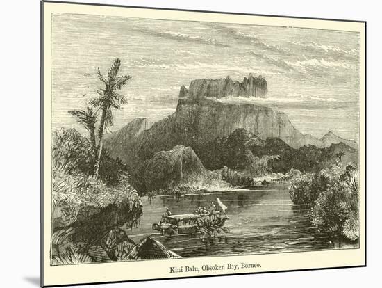 Kini Balu, Obsoken Bay, Borneo-null-Mounted Giclee Print