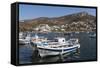 Kini, Syros, Cyclades, Greek Islands, Greece, Europe-Rolf Richardson-Framed Stretched Canvas