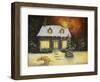 Kinkade's Worst Nightmare Updated X-Leah Saulnier-Framed Premium Giclee Print