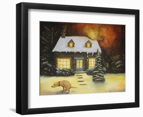 Kinkade's Worst Nightmare Updated X-Leah Saulnier-Framed Premium Giclee Print