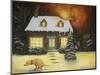 Kinkade's Worst Nightmare Updated X-Leah Saulnier-Mounted Premium Giclee Print