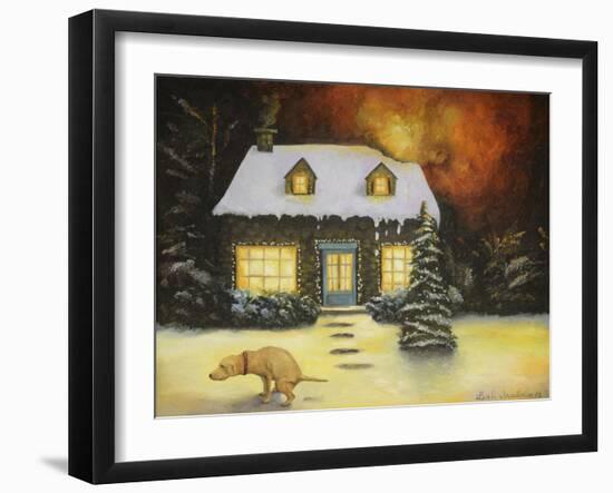 Kinkade's Worst Nightmare Updated X-Leah Saulnier-Framed Giclee Print