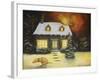 Kinkade's Worst Nightmare Updated X-Leah Saulnier-Framed Giclee Print