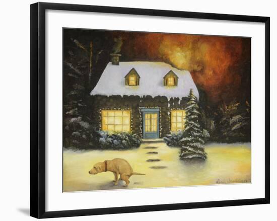 Kinkade's Worst Nightmare Updated X-Leah Saulnier-Framed Giclee Print