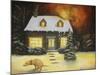 Kinkade's Worst Nightmare Updated X-Leah Saulnier-Mounted Giclee Print