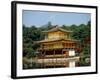 Kinkaku (Golden Pavillion) in the Garden of Rokuon-Ji Temple, Kyoto, Japan-null-Framed Photographic Print