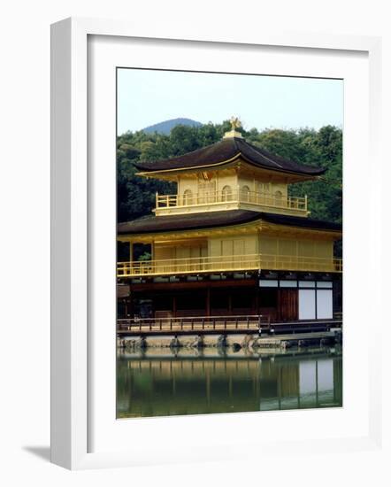 Kinkaku (Golden Pavillion) in the Garden of Rokuon-Ji Temple, Kyoto, Japan-null-Framed Photographic Print