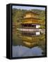 Kinkaku-Ji, Constructed in 1397, Kyoto, Kansai Region, Honshu, Japan-Gavin Hellier-Framed Stretched Canvas