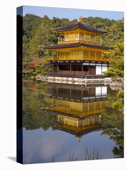 Kinkaku-Ji, Constructed in 1397, Kyoto, Kansai Region, Honshu, Japan-Gavin Hellier-Stretched Canvas