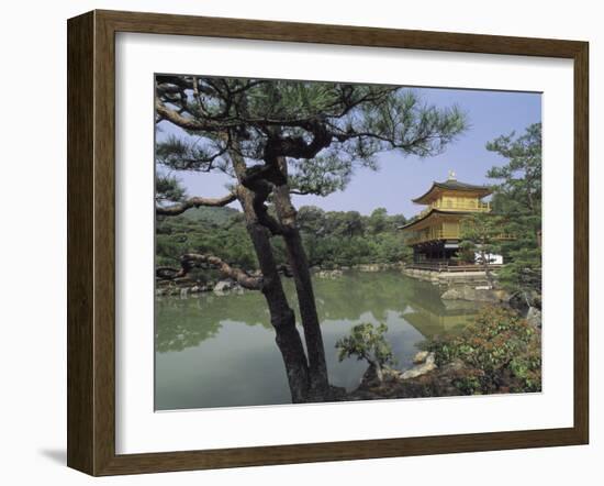 Kinkaku-Ji Temple, Kyoto, Japan-null-Framed Premium Photographic Print