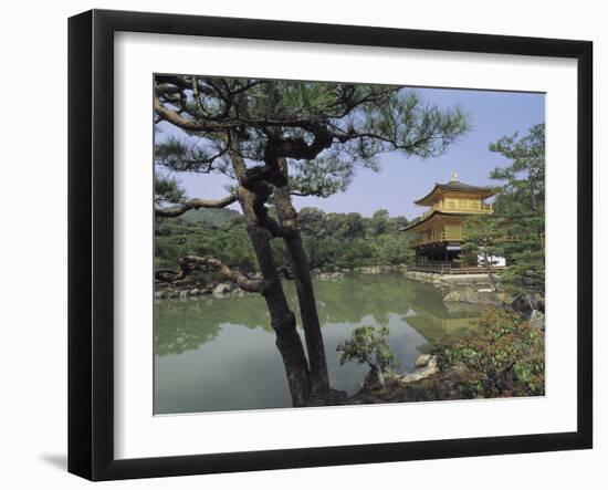 Kinkaku-Ji Temple, Kyoto, Japan-null-Framed Photographic Print