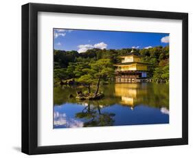 Kinkaku-Ji (Temple of the Golden Pavilion), Kyoto, Japan, Asia-Ben Pipe-Framed Photographic Print