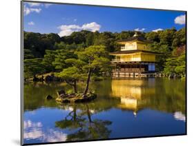 Kinkaku-Ji (Temple of the Golden Pavilion), Kyoto, Japan, Asia-Ben Pipe-Mounted Photographic Print