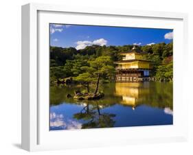 Kinkaku-Ji (Temple of the Golden Pavilion), Kyoto, Japan, Asia-Ben Pipe-Framed Photographic Print