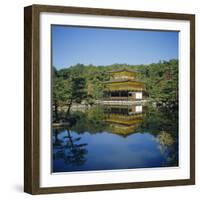 Kinkakuji 'Golden' Temple, Kyoto, Kansai, Japan-Christopher Rennie-Framed Photographic Print