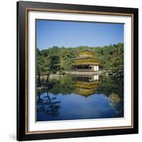 Kinkakuji 'Golden' Temple, Kyoto, Kansai, Japan-Christopher Rennie-Framed Photographic Print