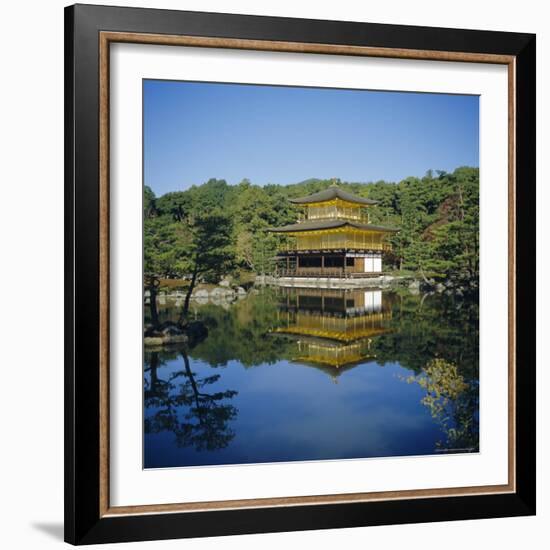 Kinkakuji 'Golden' Temple, Kyoto, Kansai, Japan-Christopher Rennie-Framed Photographic Print