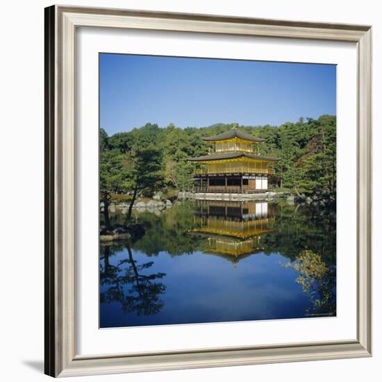 Kinkakuji 'Golden' Temple, Kyoto, Kansai, Japan-Christopher Rennie-Framed Photographic Print