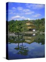 Kinkakuji Temple, Kyoto, Japan-null-Stretched Canvas