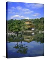 Kinkakuji Temple, Kyoto, Japan-null-Stretched Canvas