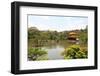 Kinkakuji Temple (The Golden Pavilion) in Kyoto, Japan-videowokart-Framed Photographic Print