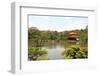 Kinkakuji Temple (The Golden Pavilion) in Kyoto, Japan-videowokart-Framed Photographic Print