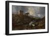 Kinlochaline Castle, 1855 (Oil on Canvas)-Horatio Mcculloch-Framed Giclee Print