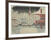 Kinryu Zan Temple at Asakusa, July 1852-Utagawa Hiroshige-Framed Giclee Print