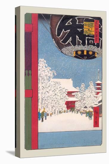 Kinryuzan Temple at Asakusa-Ando Hiroshige-Stretched Canvas