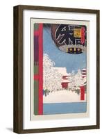 Kinryuzan Temple at Asakusa-Ando Hiroshige-Framed Art Print