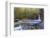 Kinsman Falls and Cascade Brook in New Hampshire's White Mountains-Jerry & Marcy Monkman-Framed Photographic Print