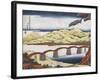 Kintai Bridge at Iwokuni in Suo Province-Keisai Eisen-Framed Giclee Print