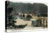 Kintai Bridge Iwakuni, Japan, Early 20th Century-null-Stretched Canvas