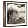 Kintai Bridge over the Nishiki River at Iwakuni, Looking North, Japan, 1904-Underwood & Underwood-Framed Photographic Print