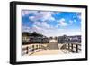 Kintaikyo Bridge in Iwakuni, Hiroshima, Japan.-SeanPavonePhoto-Framed Photographic Print