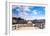 Kintaikyo Bridge in Iwakuni, Hiroshima, Japan.-SeanPavonePhoto-Framed Photographic Print