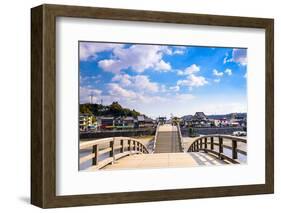 Kintaikyo Bridge in Iwakuni, Hiroshima, Japan.-SeanPavonePhoto-Framed Photographic Print